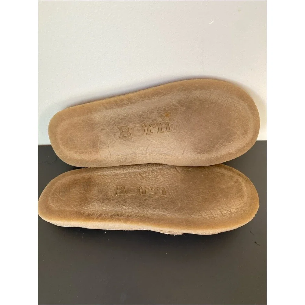 Born Caite Sandal Tan Suede Men’s 11 Buckle Vacation Adventure Beach Casual
